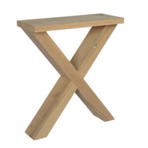 Pair of Wooden X Legs for Bench