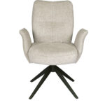 Lars Champagne Swivel Chair (must be ordered in pairs)