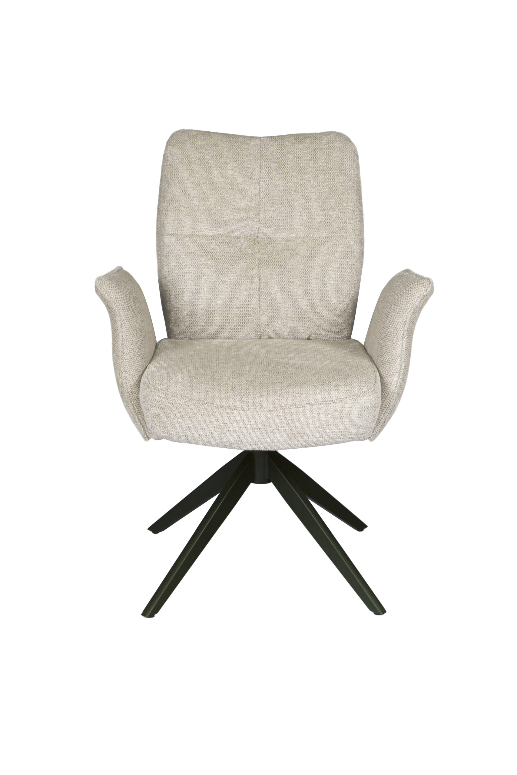 C-5089+ Aragon-03 Champagne(1) Lars Champagne Swivel Chair (must be ordered in pairs) - Image 1
