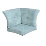 Lars Ocean Blue Corner Section for Bench