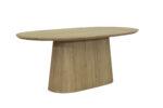 200cm Dakota Oval Dining Table - Oak - Image 2