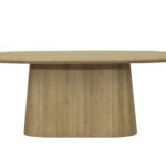 200cm Dakota Oval Dining Table - Oak