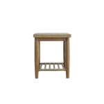 Dakota End Table with Shelf - Oak