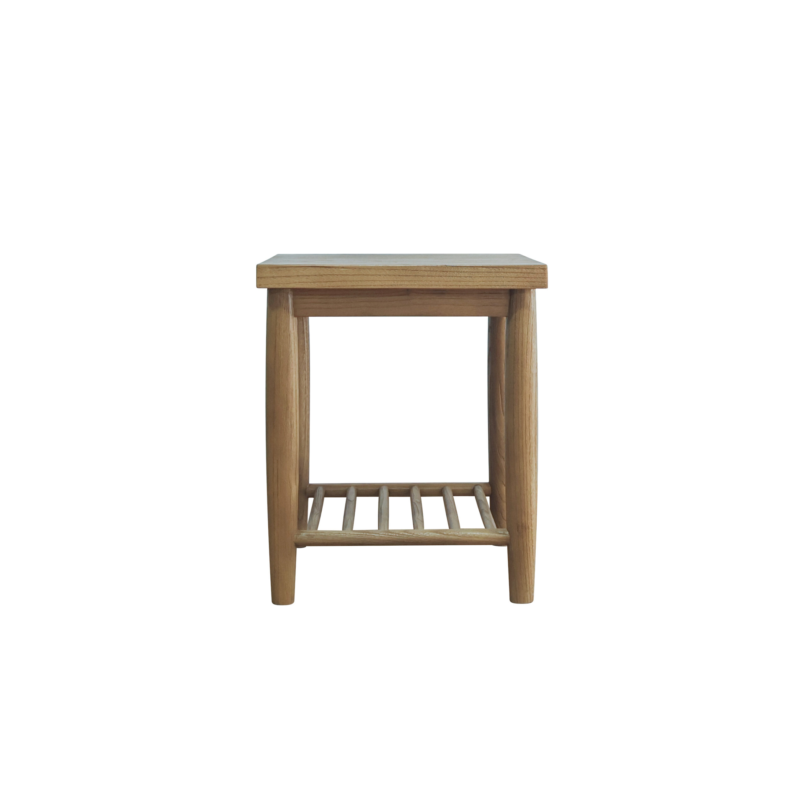 DA126OAK Dakota End Table with Shelf - Oak - Image 1