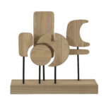 Wooden Decoration - Light Oak