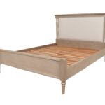 Willow 6ft Fabric Bed Frame - Timber Wash