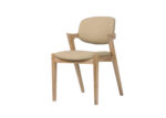 Mila Camel PU Dining Chair - 49cm Seat Height - Image 2