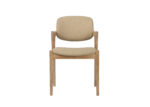 Mila Camel PU Dining Chair - 49cm Seat Height