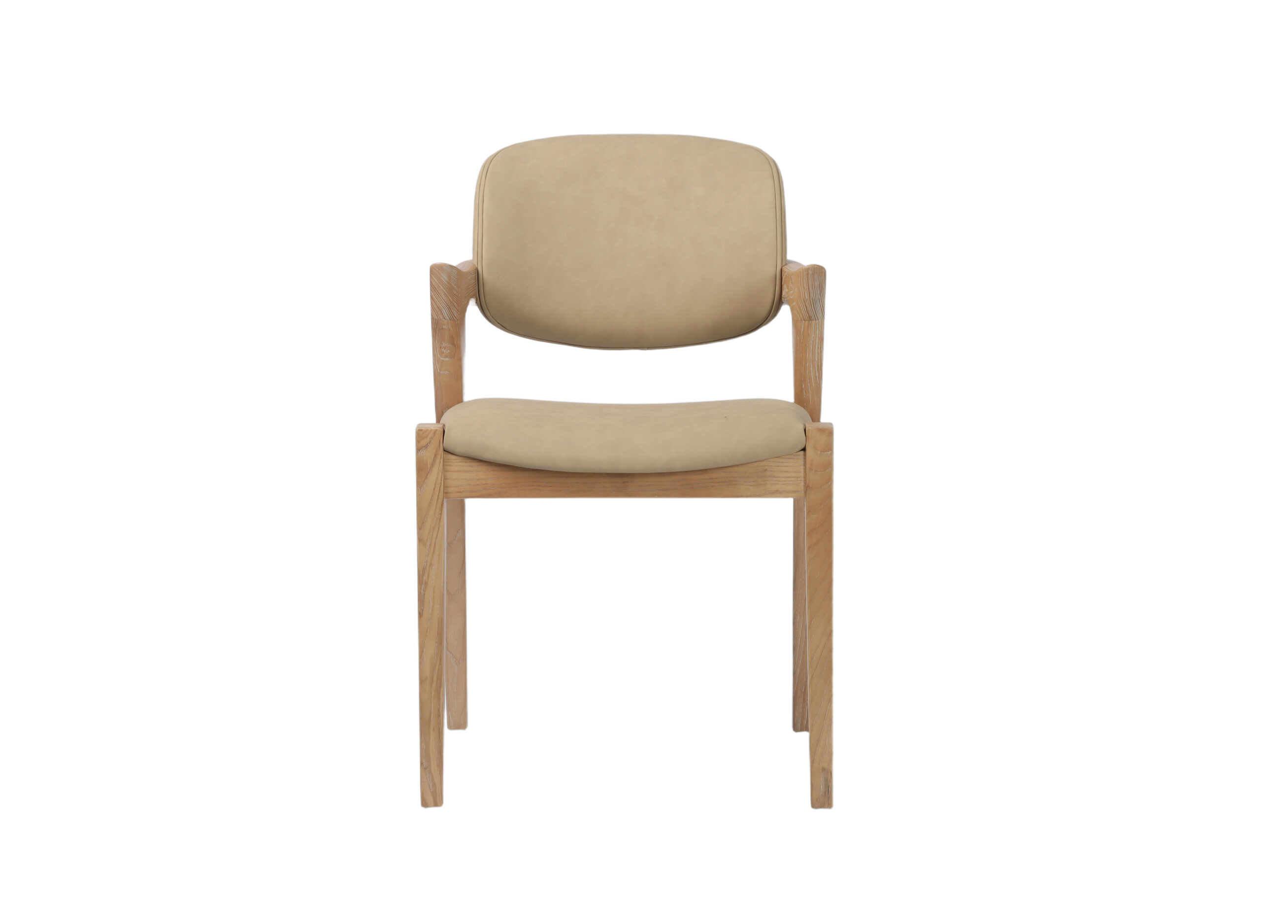 CKP003-3 (4) Mila Camel PU Dining Chair - 49cm Seat Height - Image 1