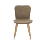 Lia PU Vintage Beige Chair (must be ordered as a box of four) - Image 2