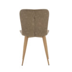 Lia PU Vintage Beige Chair (must be ordered as a box of four) - Image 5