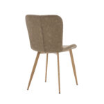 Lia PU Vintage Beige Chair (must be ordered as a box of four) - Image 4