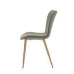 Lia PU Vintage Green Chair (must be ordered as a box of four) - Image 3