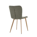 Lia PU Vintage Green Chair (must be ordered as a box of four) - Image 4