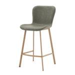 Lia PU Vintage Green Counter Stool - 67cm S.H. (must be ordered in pairs)