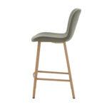 Lia PU Vintage Green Counter Stool - 67cm S.H. (must be ordered in pairs) - Image 3