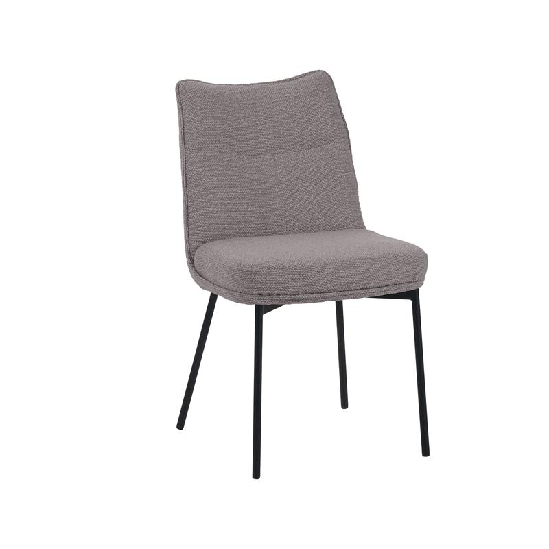 Lennon Chair Mushroom Lennon Mushroom Royal Boucle Fabric Chair (must be ordered in pairs) - Image 1