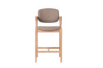 Mila Saddle Brown PU Stool - 67cm Seat Height - Image 2