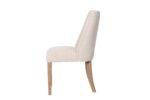 Rosa Beige Linen Chair - 48cm Seat Height (Must Be Ordered in Pairs) - Image 3