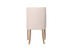 Rosa Beige Linen Chair - 48cm Seat Height (Must Be Ordered in Pairs) - Image 4
