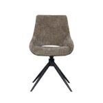 Marlow Hunter Fabric 360° Swivel Dining Chair (must be ordered in pairs) - Image 2