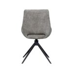 Marlow Stone Fabric 360° Swivel Dining Chair (must be ordered in pairs) - Image 5