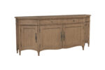 200cm Sofia 4 Door Sideboard - Smoked Oak - Image 2
