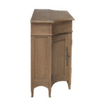 200cm Sofia 4 Door Sideboard - Smoked Oak - Image 4