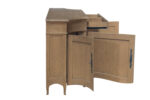 200cm Sofia 4 Door Sideboard - Smoked Oak - Image 5
