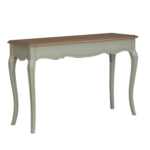 4ft Sofia 1 Drawer Console Table - Hardwick / Smoked Oak