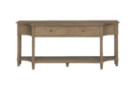 170cm Sofia Sofa Table - Smoked Oak