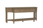 170cm Sofia Sofa Table - Smoked Oak - Image 2