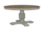 180cm Sofia Round Dining Table - Hardwick / Smoked Oak - Image 3