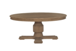 140cm Sofia Round Dining Table - Smoked Oak - Image 2