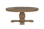 140cm Sofia Round Dining Table - Smoked Oak