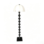 Black Wood Floor Lamp