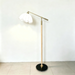 Metal & Wood Floor Lamp - Image 2