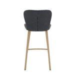 Lia PU Vintage Black Counter Stool - 67cm S.H. (must be ordered in pairs) - Image 5