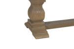 180cm Sofia Dining Bench - Smoked Oak - Image 3