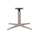 Metal Taupe 360° Swivel Leg (must be ordered in pairs)