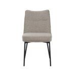 Lennon Natural Royal Boucle Fabric Chair - S.H. 50cm (must be ordered in pairs) - Image 2